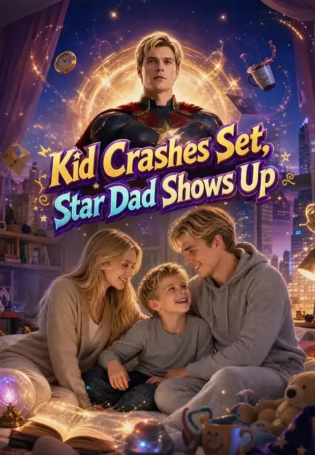 Kid Crashes Set, Star Dad Shows Up cover