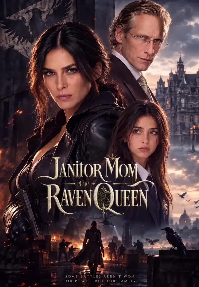 Janitor Mom is the Raven Queen cover