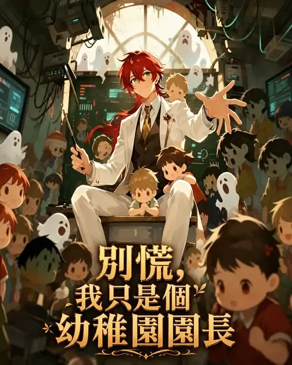 《別慌，我只是個幼稚園園長》封面