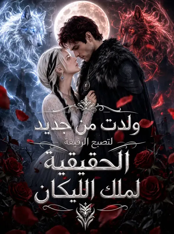 غلاف ولدت من جديد لتصبح الرفيقة الحقيقية لملك الليكان