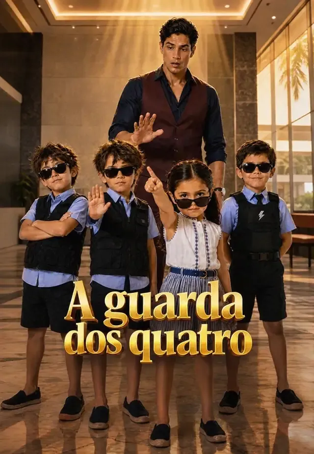 Capa de A guarda dos quatro