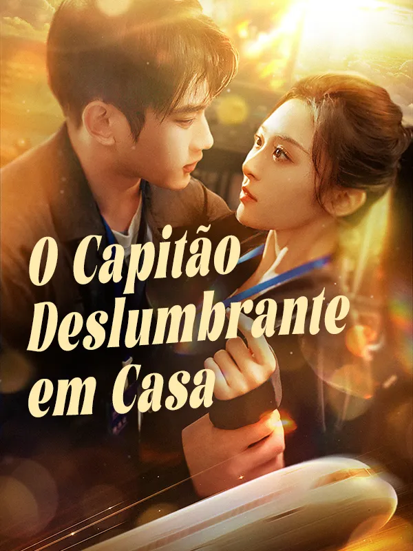 Capa de O Capitão Deslumbrante em Casa