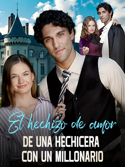 Portada de El hechizo de amor de una hechicera con un millonario