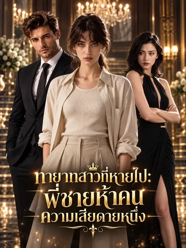 หน้าปกทายาทสาวที่หายไป: พี่ชายห้าคน ความเสียดายหนึ่ง