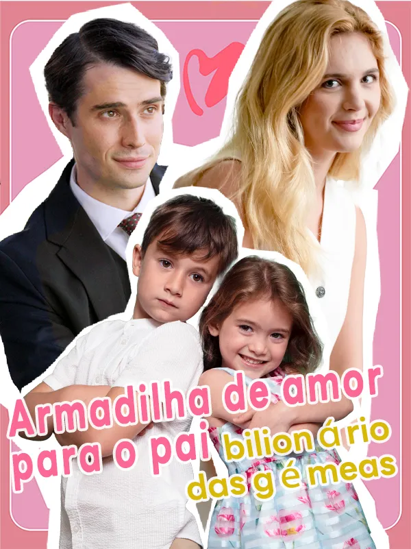 Capa de Armadilha de amor para o pai bilionário das gémeas