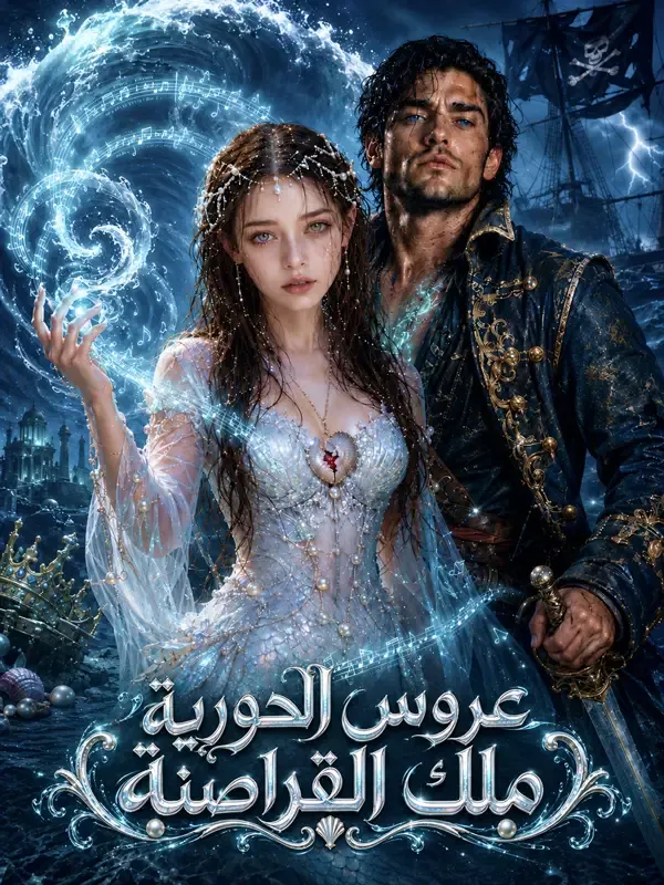 غلاف عروس الحورية ملك القراصنة