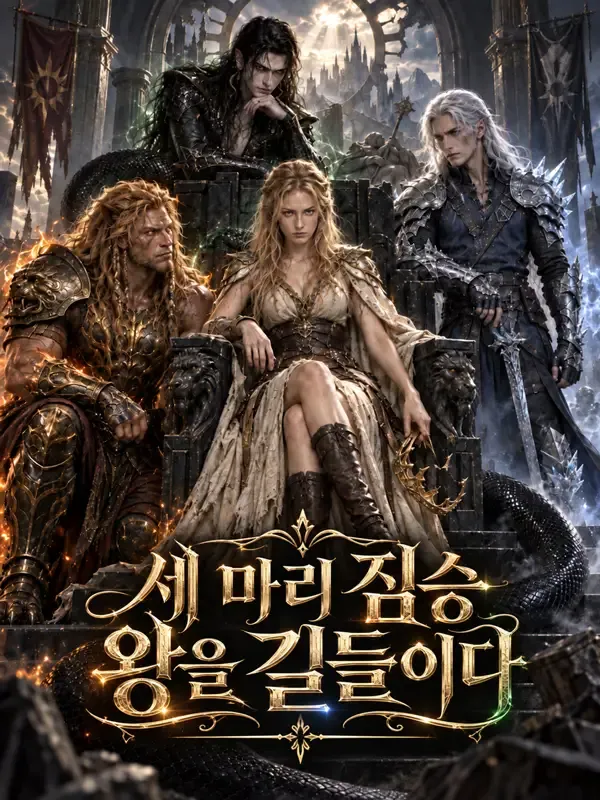 세 마리 짐승 왕을 길들이다 표지