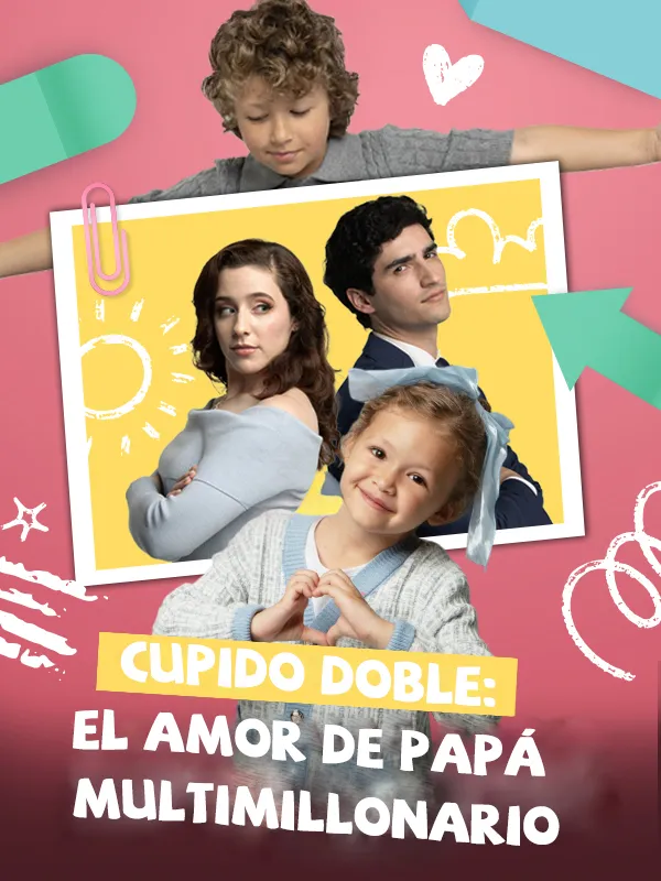 Portada de Cupido Doble: El Amor de Papá Multimillonario