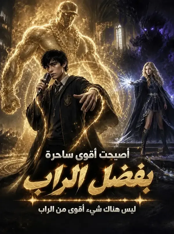 غلاف أصبحت أقوى ساحرة بفضل الراب فقط