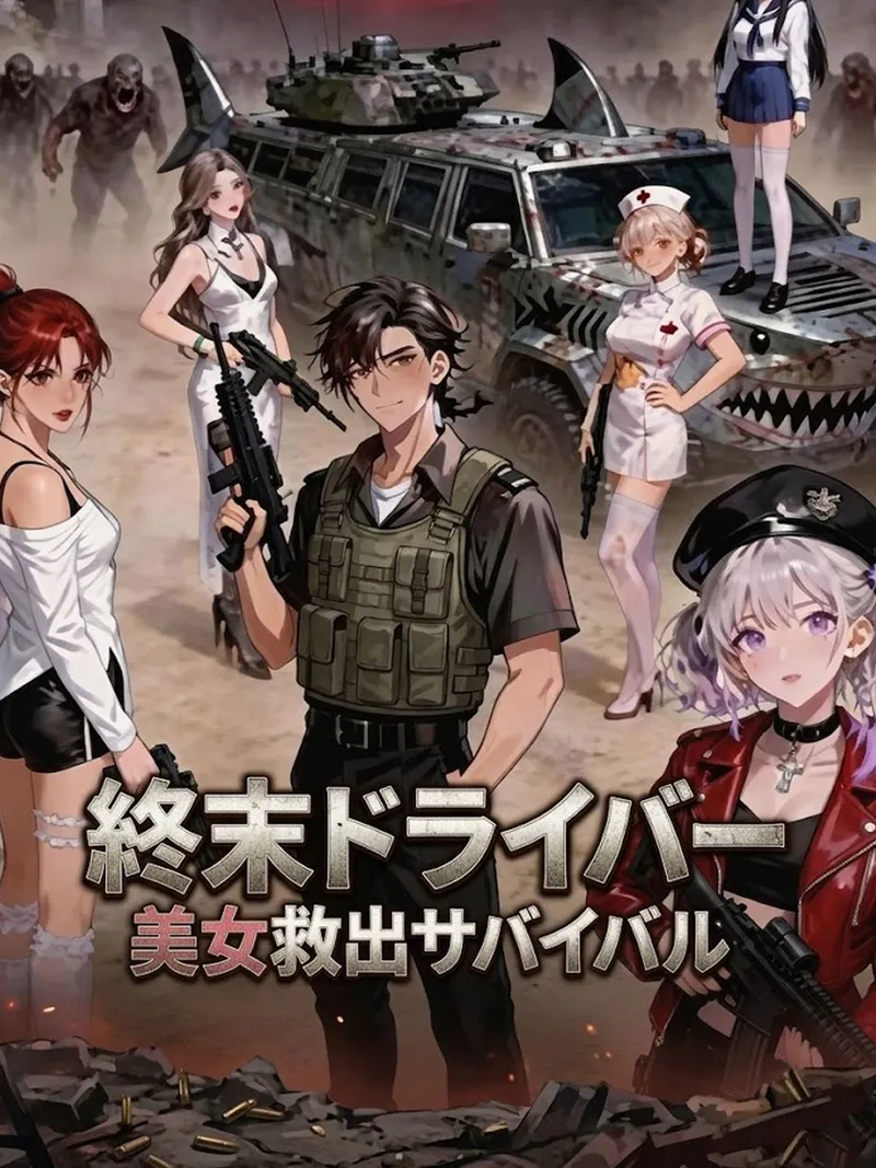「終末ドライバー 美女救出サバイバル」のカバー画像