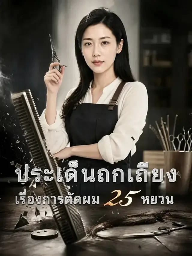 หน้าปกประเด็นถกเถียงเรื่องการตัดผม 25 หยวน