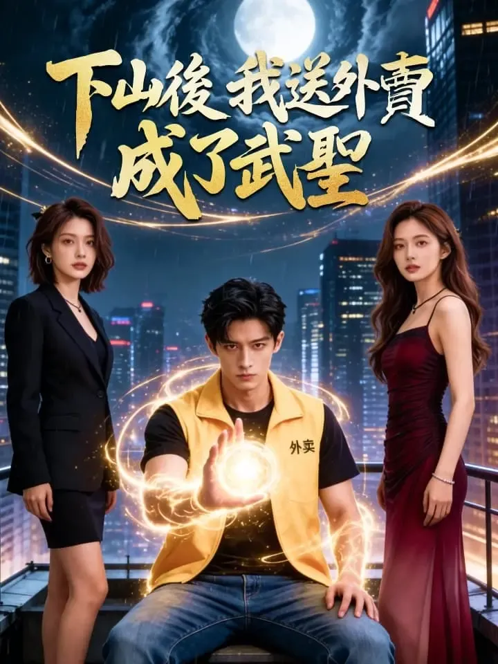 《下山後 我送外賣成了武聖》封面