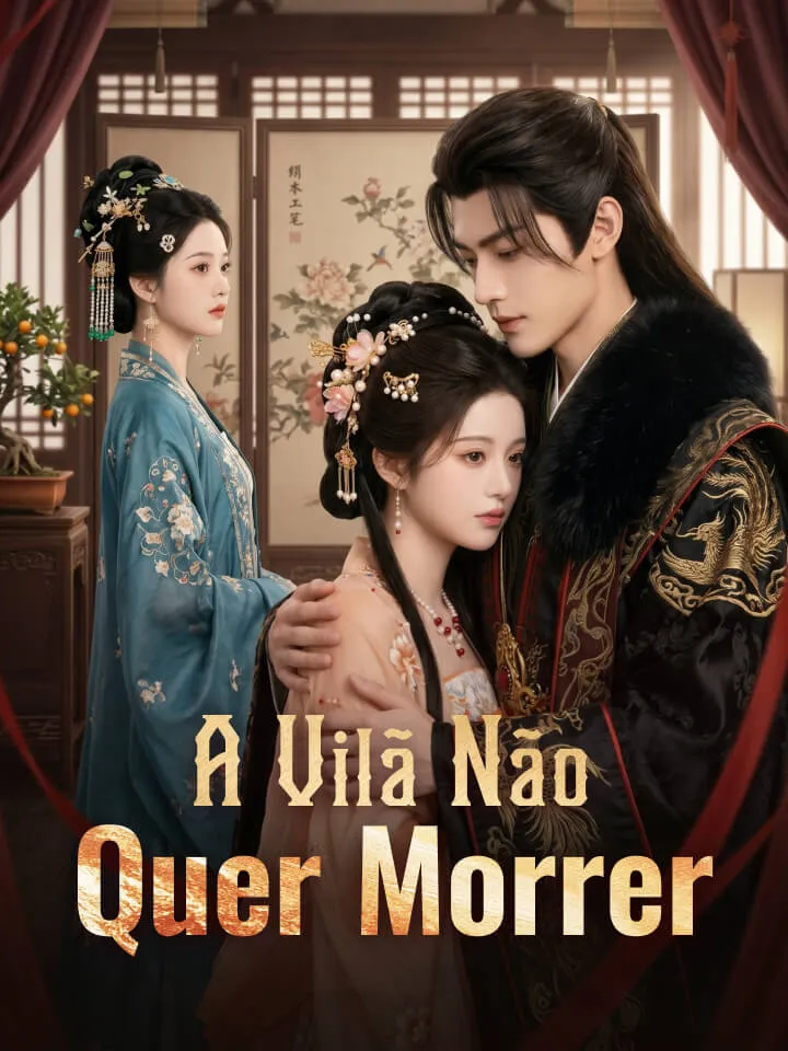 Capa de A Vilã Não Quer Morrer
