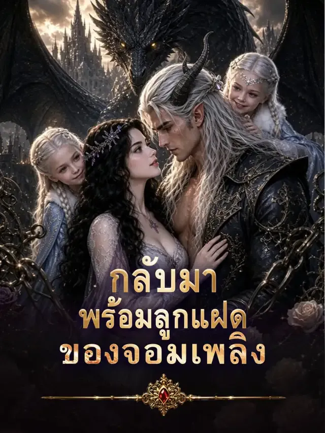 หน้าปกกลับมาพร้อมลูกแฝดของจอมเพลิง