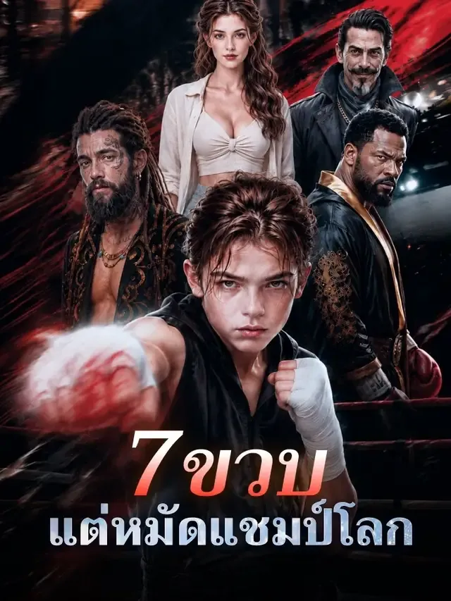 หน้าปก7 ขวบ แต่หมัดแชมป์โลก