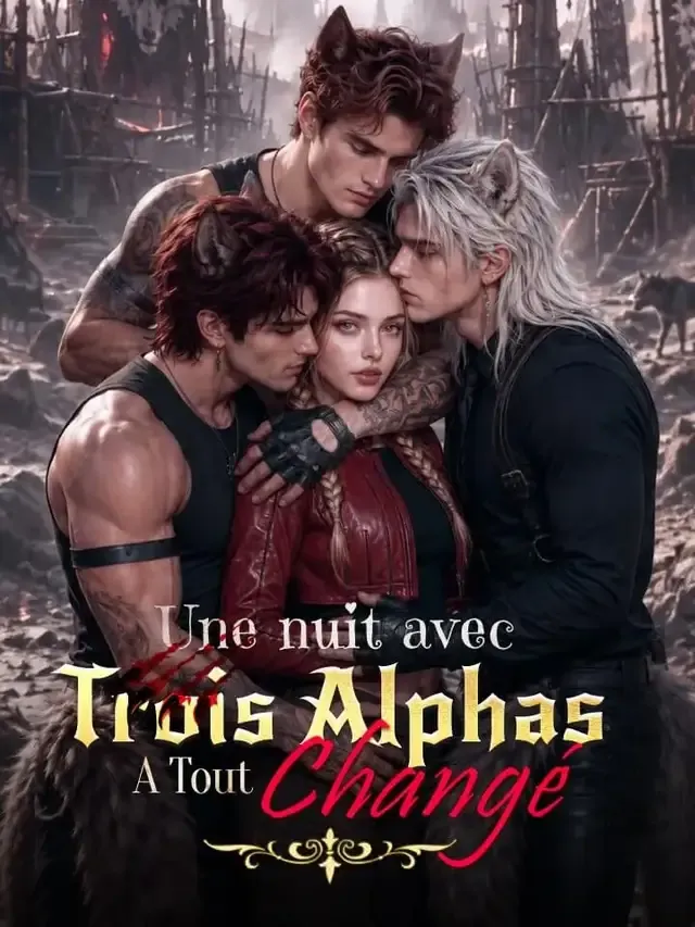 Couverture de Une nuit avec trois Alphas a tout changé