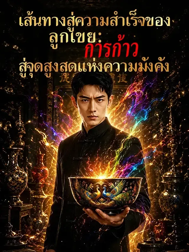 หน้าปกเส้นทางสู่ความสำเร็จของลูกเขย: การก้าวสู่จุดสูงสุดแห่งความมั่งคั่ง