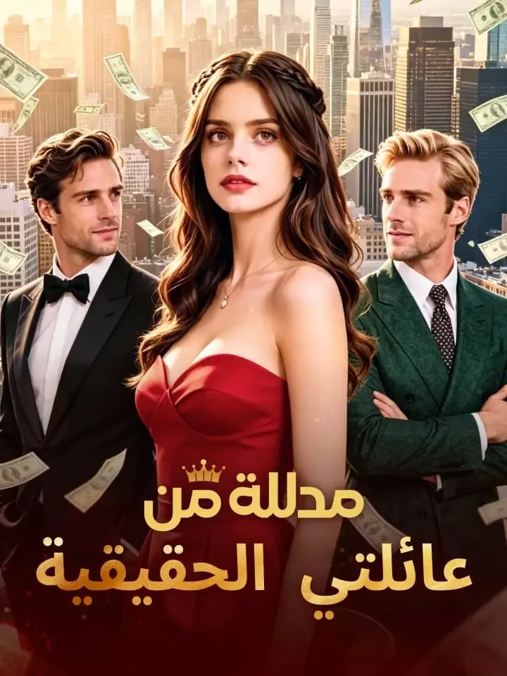 غلاف مدللة من عائلتي الحقيقية