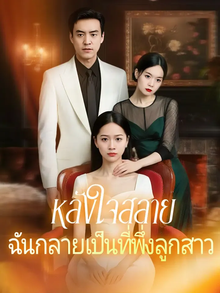 หน้าปกหลังใจสลาย ฉันกลายเป็นที่พึ่งลูกสาว