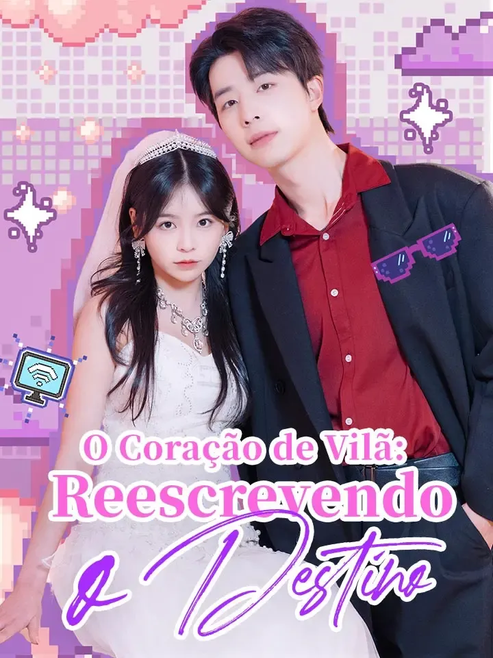 Capa de O Coração de Vilã: Reescrevendo o Destino