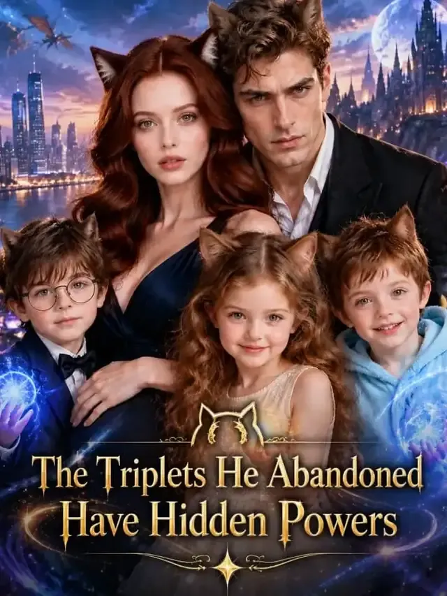 The Triplets He Abandoned Have Hidden Powers cover