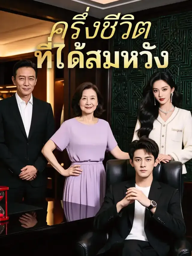 หน้าปกครึ่งชีวิตที่ได้สมหวัง