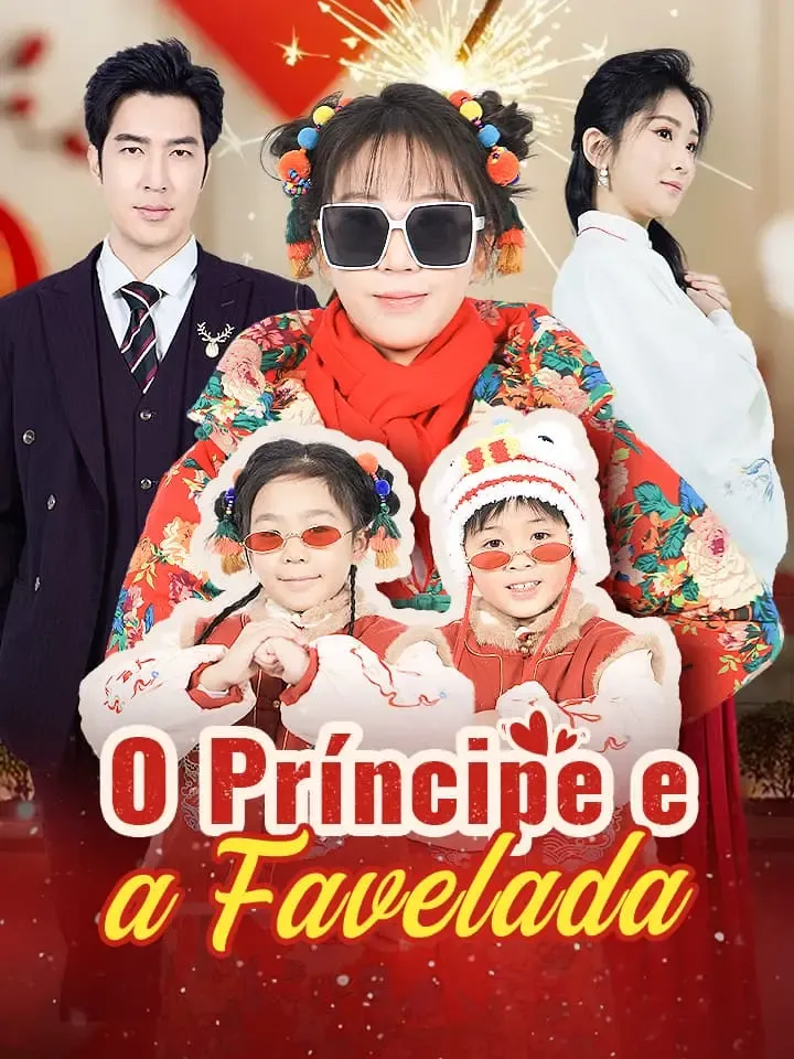 Capa de O Príncipe e a Favelada