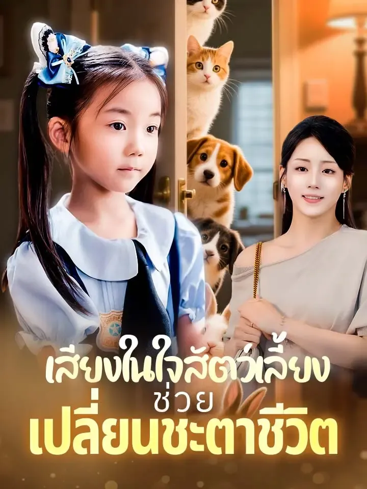 หน้าปกเสียงในใจสัตว์เลี้ยงช่วยเปลี่ยนชะตาชีวิต