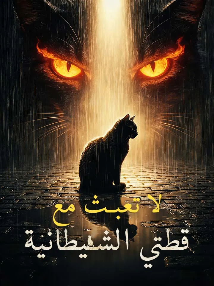 غلاف لا تعبث مع قطتي الشيطانية