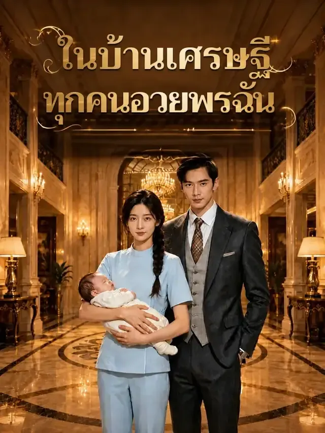 หน้าปกในบ้านเศรษฐี ทุกคนอวยพรฉัน