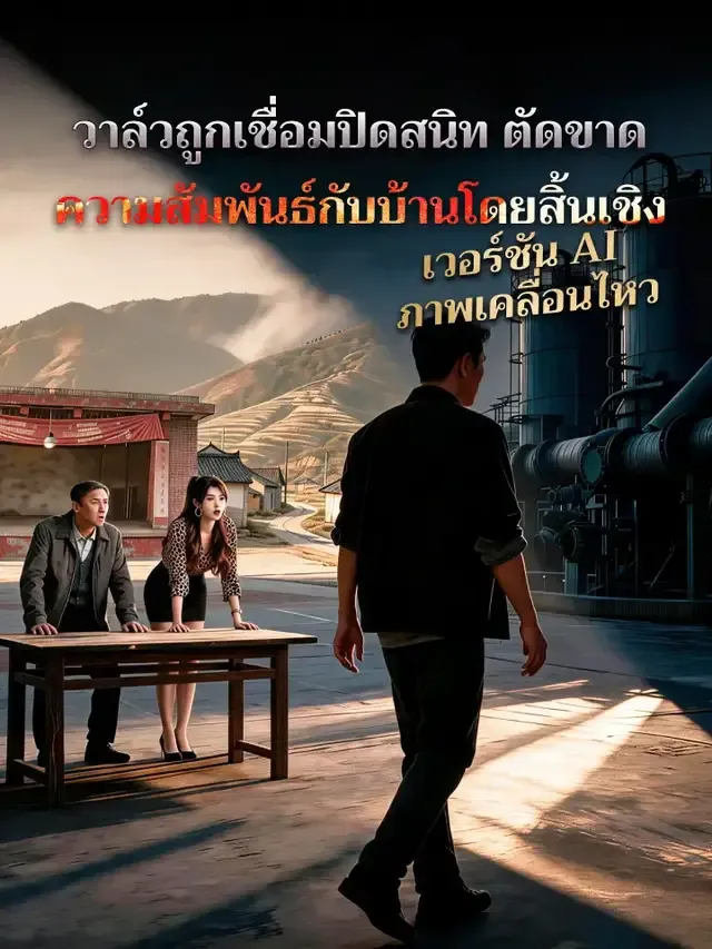 หน้าปกวาล์วถูกเชื่อมปิดสนิท ตัดขาดความสัมพันธ์กับบ้านโดยสิ้นเชิง