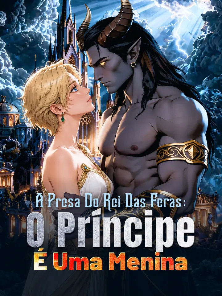 Capa de A Presa do Rei das Feras: O Príncipe É Uma Menina