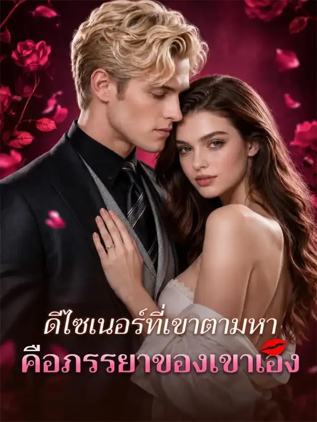 หน้าปกดีไซเนอร์ที่เขาตามหาคือภรรยาของเขาเอง