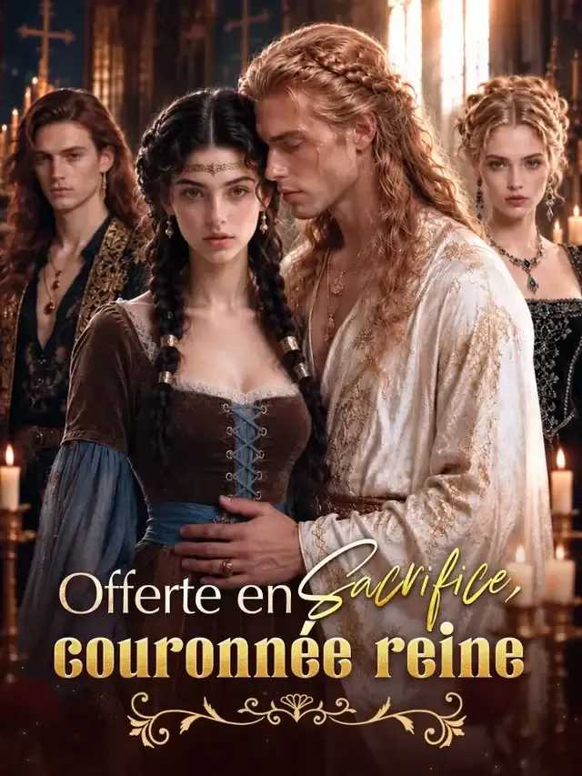 Couverture de Offerte en sacrifice, couronnée reine