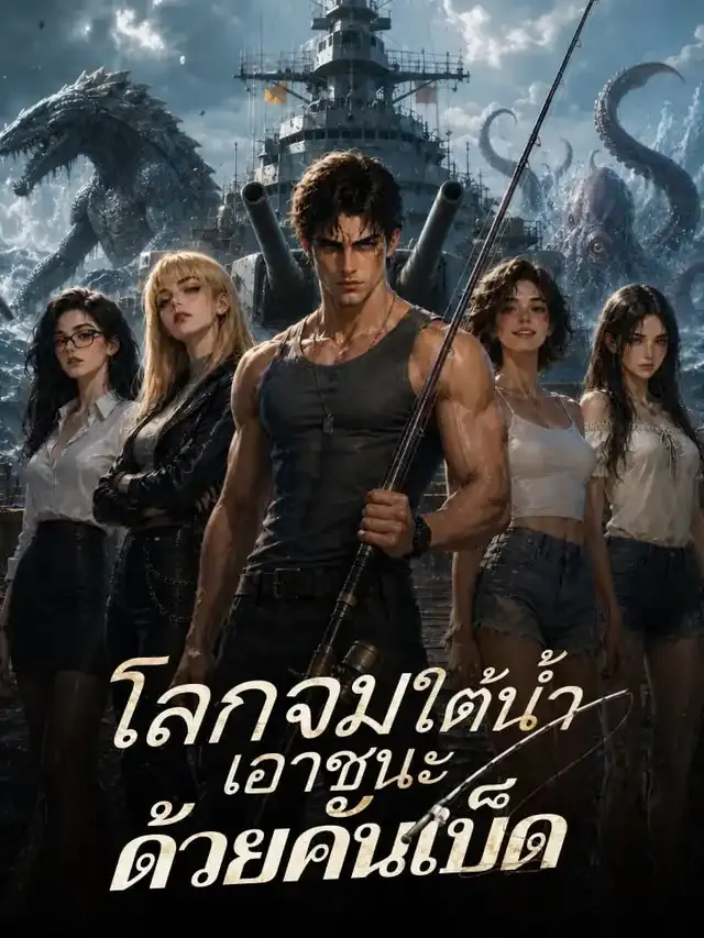 หน้าปกโลกจมใต้น้ำ เอาชนะด้วยคันเบ็ด