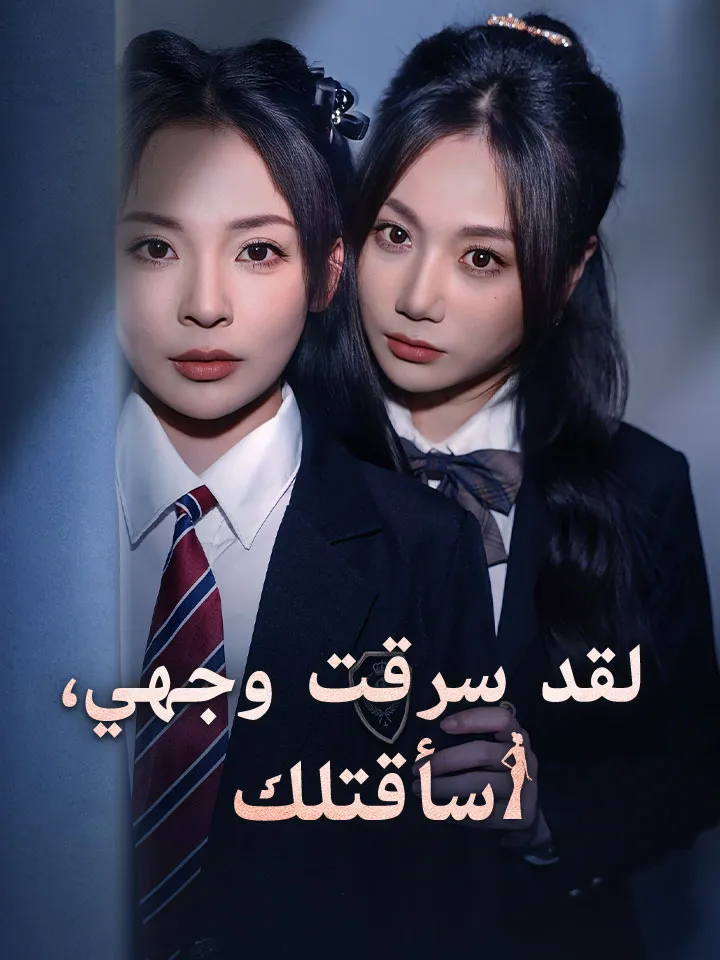 غلاف لقد سرقت وجهي، سأقتلك