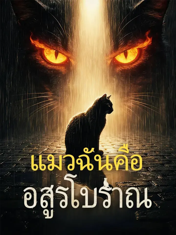 หน้าปกแมวฉันคืออสูรโบราณ