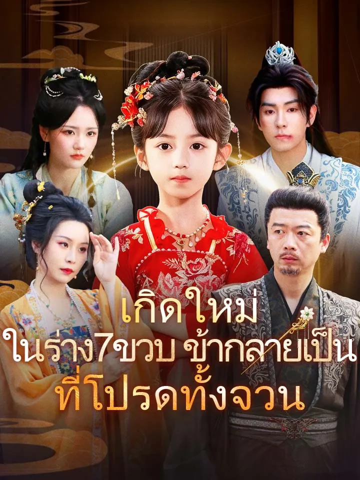 หน้าปกเกิดใหม่ในร่าง7ขวบ ข้ากลายเป็นที่โปรดทั้งจวน