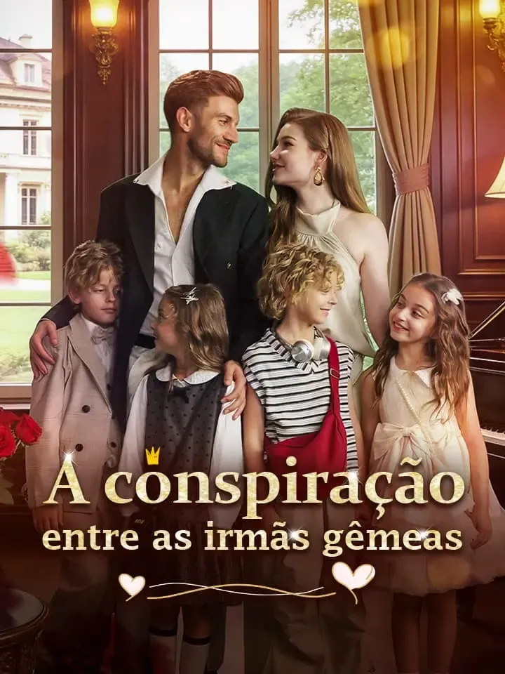 Capa de A conspiração  entre as irmãs gêmeas