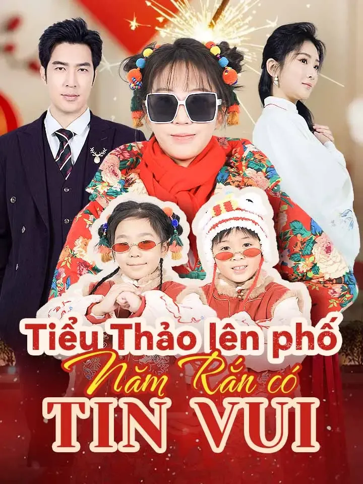 Ảnh bìa Tiểu Thảo lên phố, năm Rắn có tin vui