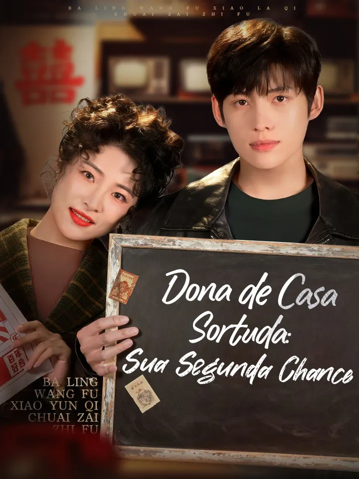 Capa de Dona de Casa Sortuda: Sua Segunda Chance
