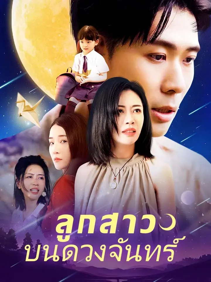 หน้าปกลูกสาวบนดวงจันทร์