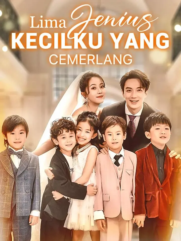 Sampul Lima Jenius Kecilku yang Cemerlang