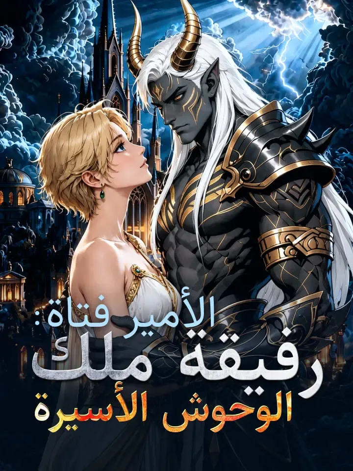 غلاف الأمير فتاة: رفيقة ملك الوحوش الأسيرة