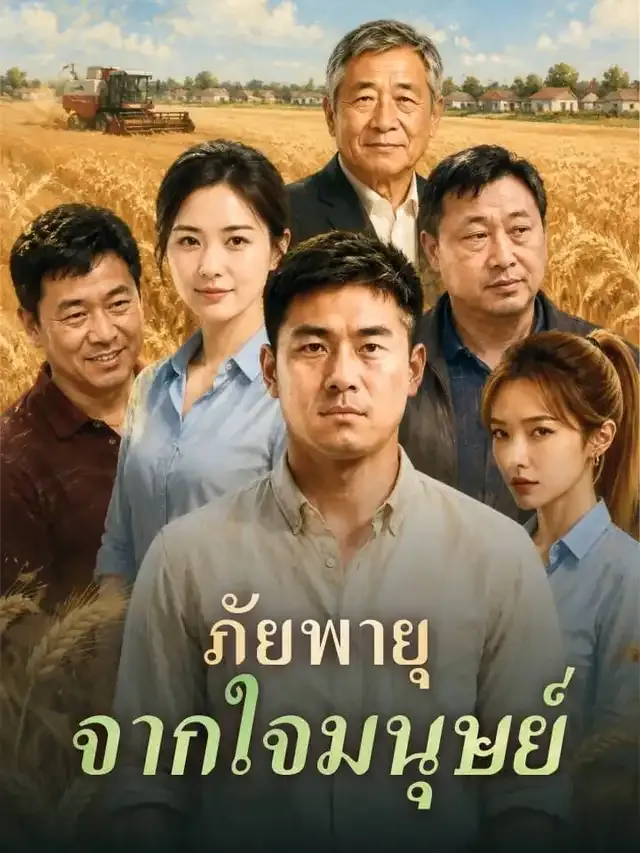 หน้าปกภัยพายุ จากใจมนุษย์