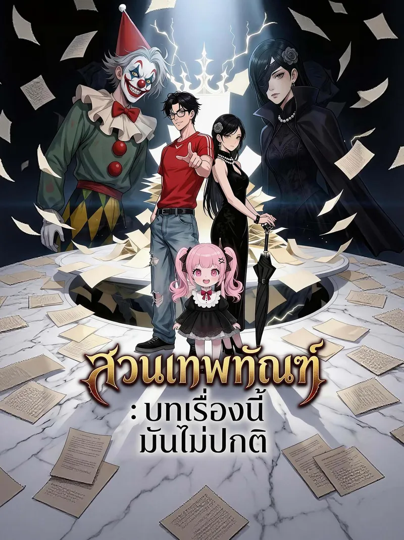 หน้าปกสวนเทพทัณฑ์: บทเรื่องนี้มันไม่ปกติ