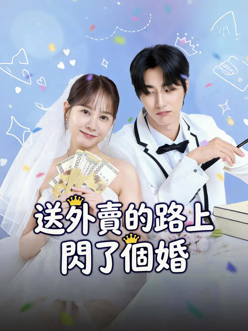 《送外賣的路上閃了個婚》封面