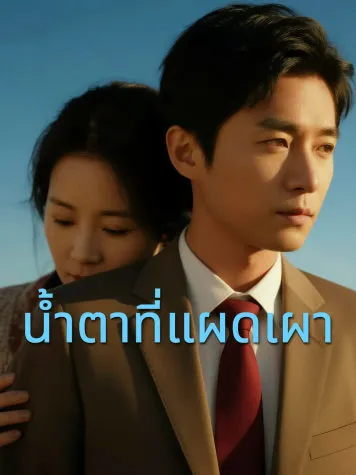 หน้าปกน้ำตาที่แผดเผา