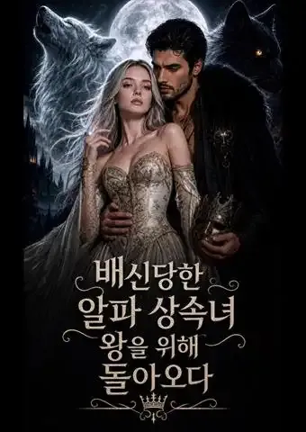 배신당한 알파 상속녀 왕을 위해 돌아오다 표지