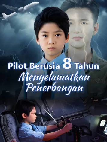 Sampul Pilot Berusia 8 Tahun Menyelamatkan Penerbangan​